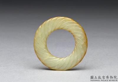 图片[2]-Jade Huan ring with skein pattern, late Spring and Autumn period to early Warring States period, 570-376 BCE-China Archive